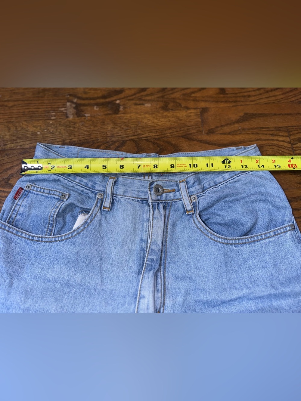 Esprit vintage 80’s women’s Light Blue Relaxed Fit Jeans 29 - Picture 8 of 10